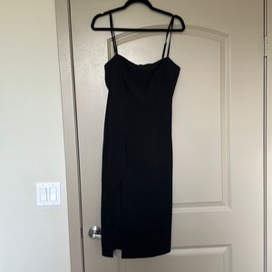 Dress the Population Black dress with Slit